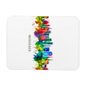Bordeaux France Skyline Magnet (Horizontal)