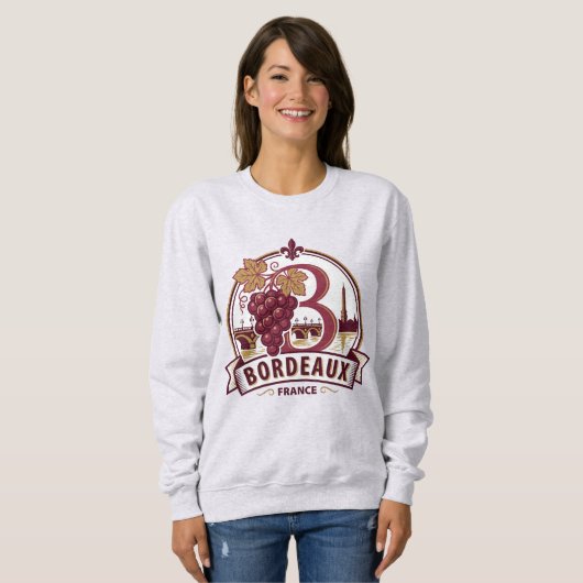 Bordeaux France Sweatshirt (Vorne ganz)