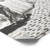 Bordeaux France. Twin spire.2010 Poster (Ecke)