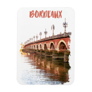 Bordeaux Frankreich City Travel Magnet