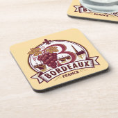 Bordeaux Frankreich Getränkeuntersetzer (Linke Seite)