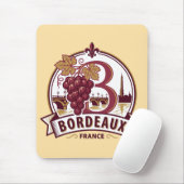 Bordeaux Frankreich Mousepad (Mit Mouse)