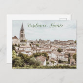 Bordeaux, Frankreich Postcard Postkarte (Vorne/Hinten)