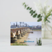Bordeaux, Frankreich Postkarte (Stehend Vorderseite)