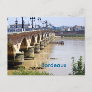 Bordeaux, Frankreich Postkarte