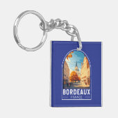 Bordeaux Frankreich Reisen Schlüsselanhänger (Vorderseite links)