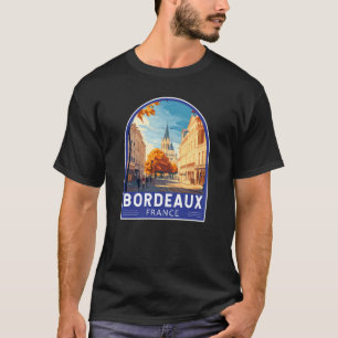 Bordeaux Frankreich Reisen T-Shirt