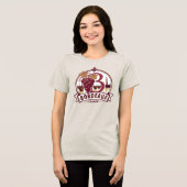Bordeaux Frankreich Tri-Blend Shirt (Vorderseite voll)