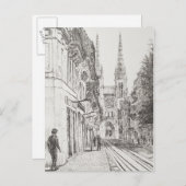 Bordeaux Frankreich. Zwillingspire.2010 Postkarte (Vorne/Hinten)