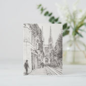 Bordeaux Frankreich. Zwillingspire.2010 Postkarte (Stehend Vorderseite)