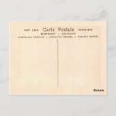 Bordeaux Girondins Spalte Frankreich 1926 Replica Postkarte (Rückseite)