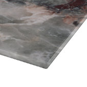 Bordeaux Grisso Steinmuster-Hintergrund - schroff Schneidebrett (Ecke)