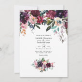 Bordeaux Highlights Einladung (Vorderseite)