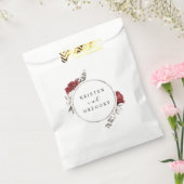 Bordeaux-Hochzeit Geschenktütchen (Versiegelt)