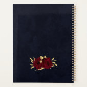 Bordeaux-Hochzeit und Goldmedaille Planer (Rückseite)