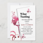 Bordeaux Junggeselinnen-Abschied Weinverkostung (Vorderseite)