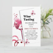 Bordeaux Junggeselinnen-Abschied Weinverkostung (Stehend Vorderseite)