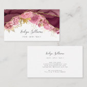 Bordeaux-Karte Visitenkarte (Vorne/Hinten)