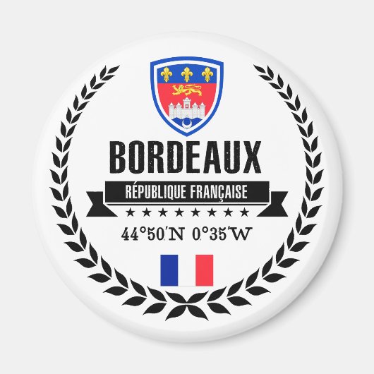 Bordeaux Magnet (Vorne)