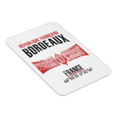 Bordeaux Magnet (Rechte Seite)