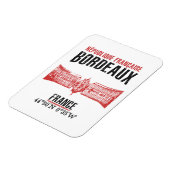 Bordeaux Magnet (Linke Seite)