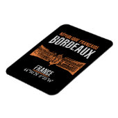 Bordeaux Magnet (Linke Seite)