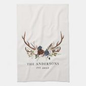 Bordeaux-Marinebar  Geschirrtuch (Vertikal)