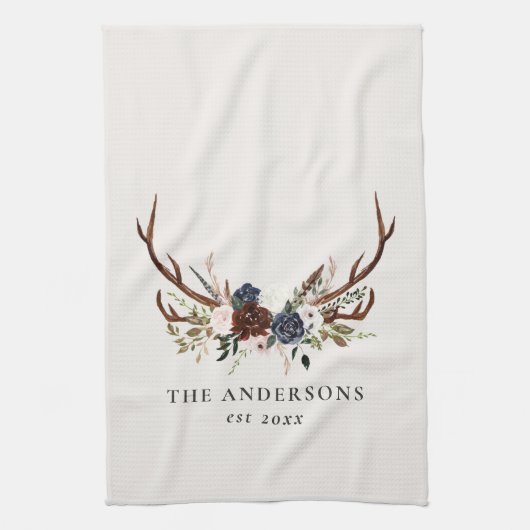 Bordeaux-Marinebar  Geschirrtuch (Vertikal)