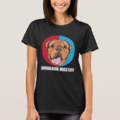 Bordeaux Mastiff Dogs Love T-Shirt (Vorderseite)