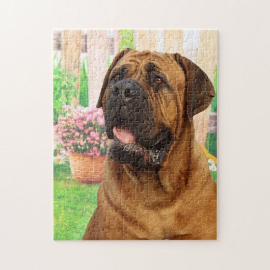 Bordeaux Mastiff Puzzle (Vertikal)