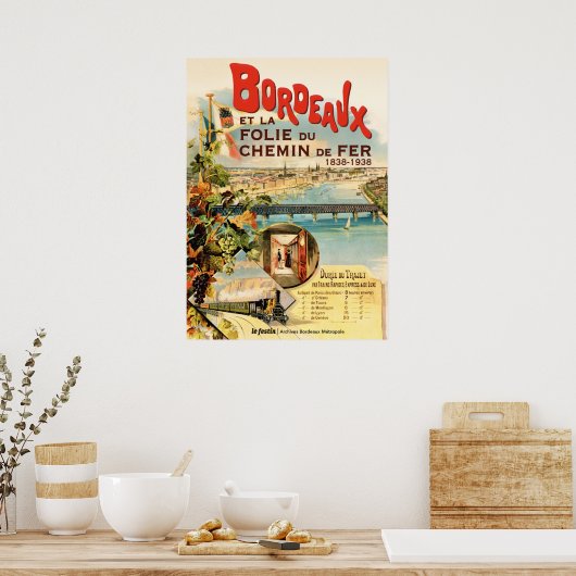 BORDEAUX POSTER (Küche)