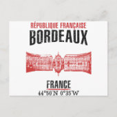 Bordeaux Postkarte (Vorderseite)