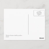 Bordeaux Postkarte (Rückseite)