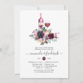 Bordeaux Probe Dinner Einladung (Vorderseite)