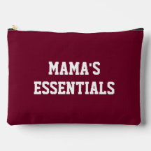Bordeaux Red Mama's Essentials Accessoire Bag