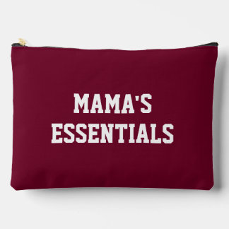 Bordeaux Red Mama's Essentials Accessoire Bag Zubehörtasche