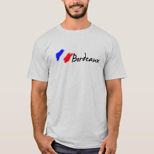 Bordeaux-T - Shirt (Vorderseite)