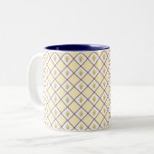 Bordeaux Two-Tone Zweifarbige Tasse (Vorderseite Links)