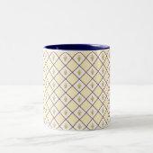 Bordeaux Two-Tone Zweifarbige Tasse (Mittel)