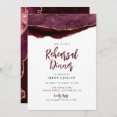 Bordeaux und Goldmakrele Probe Einladung (Vorne/Hinten)