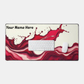 Bordeaux Vineyard Aesthetic Professional Schreibtischunterlage (Tastatur & Maus)