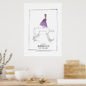 Bordeaux-Weinmann, tony fernandes Poster (Küche)