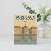 BORDEAUX — WEINSTADT & ERBE POSTKARTE (Stehend Vorderseite)