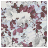 Bordeaux-weißes Marmormuster Stoff (Nahaufnahme)