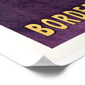 Bordeaux Wine September 1907 Vintage Advertising Poster (Ecke)