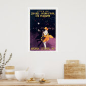 Bordeaux Wine September 1907 Vintage Advertising Poster (Küche)