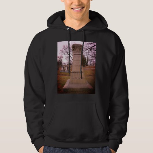 Borden Monument, Fall River, MA - A.J. Borden Hoodie (Vorderseite)