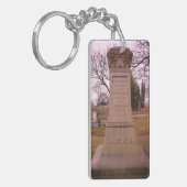 Borden Monument, Fall River, MA - A.J. Borden Schlüsselanhänger (Vorderseite links)