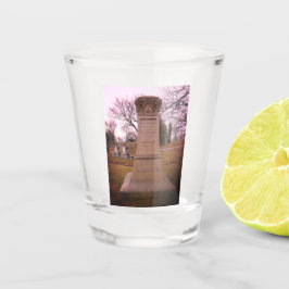 Borden Monument, Fall River, MA - A.J. Borden Schnapsglas