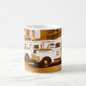 Bordens Hütten-Käse-LKW-Flotte Kaffeetasse (Mittel)